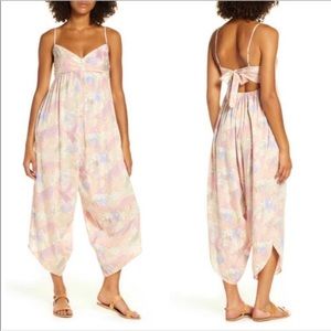 NWT Patagonia Lost Wildflower Jumpsuit in Jurassic Ferns